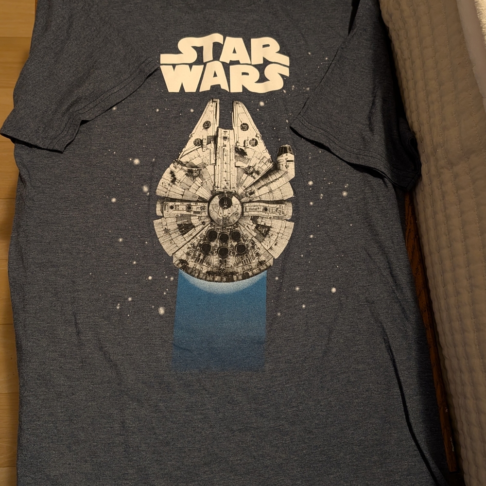 MAD Engine Star Wars Millennium Falcon Gray Tee